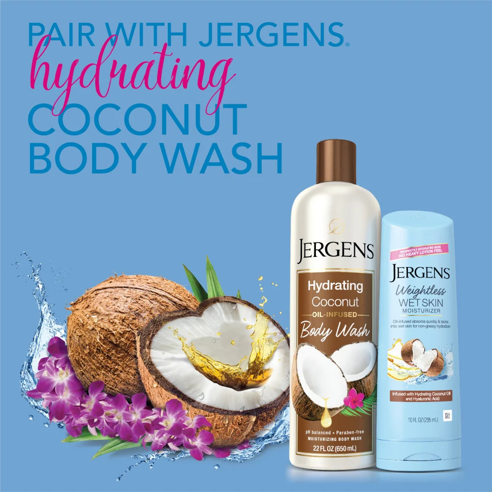 Wet Skin Moisturizer, Coconut Oil
